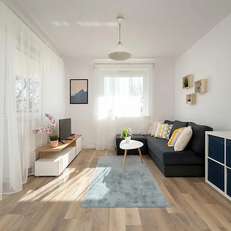 公寓 Wyjatkowy Z Parkingiem By Renters